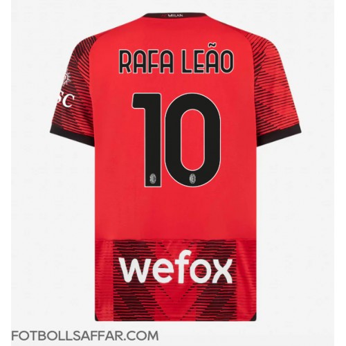 AC Milan Rafael Leao #10 Hemmatröja 2023-24 Kortärmad